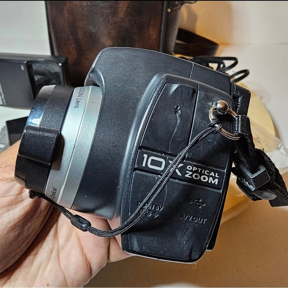 Vintage KODAK EASYSHARE DX6490 Digital Camera Bundle 2 Batteries Leather Case - Picture 6 of 11